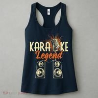 Karaoke Legend - Sing Music Bar Singer Singing Music Lover Women's Tank Top thumb 3