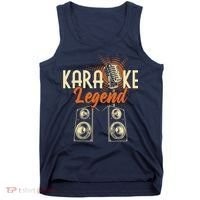 Karaoke Legend - Sing Music Bar Singer Singing Music Lover Tank Top thumb 0