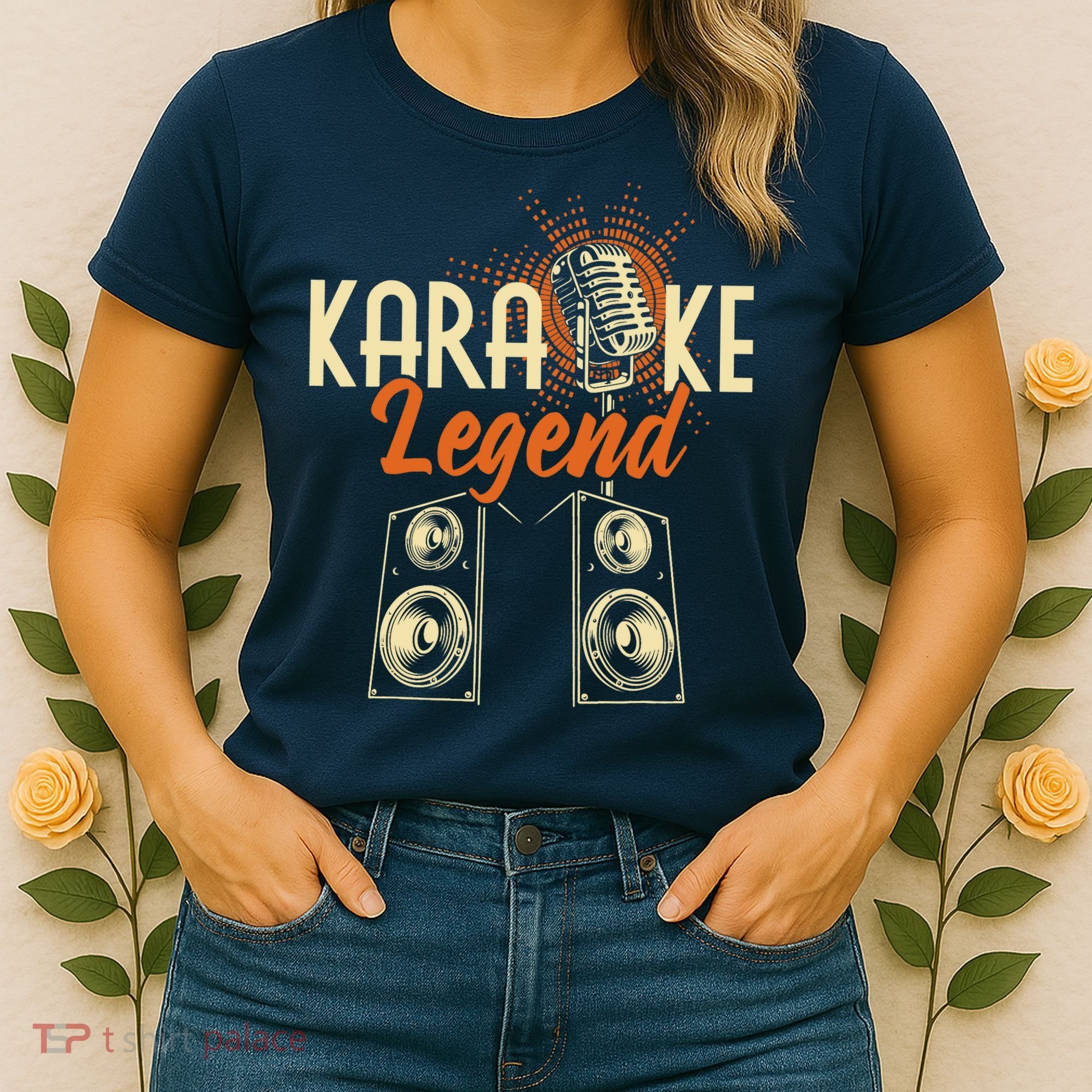 Karaoke Legend - Sing Music Bar Singer Singing Music Lover Women's T-Shirt