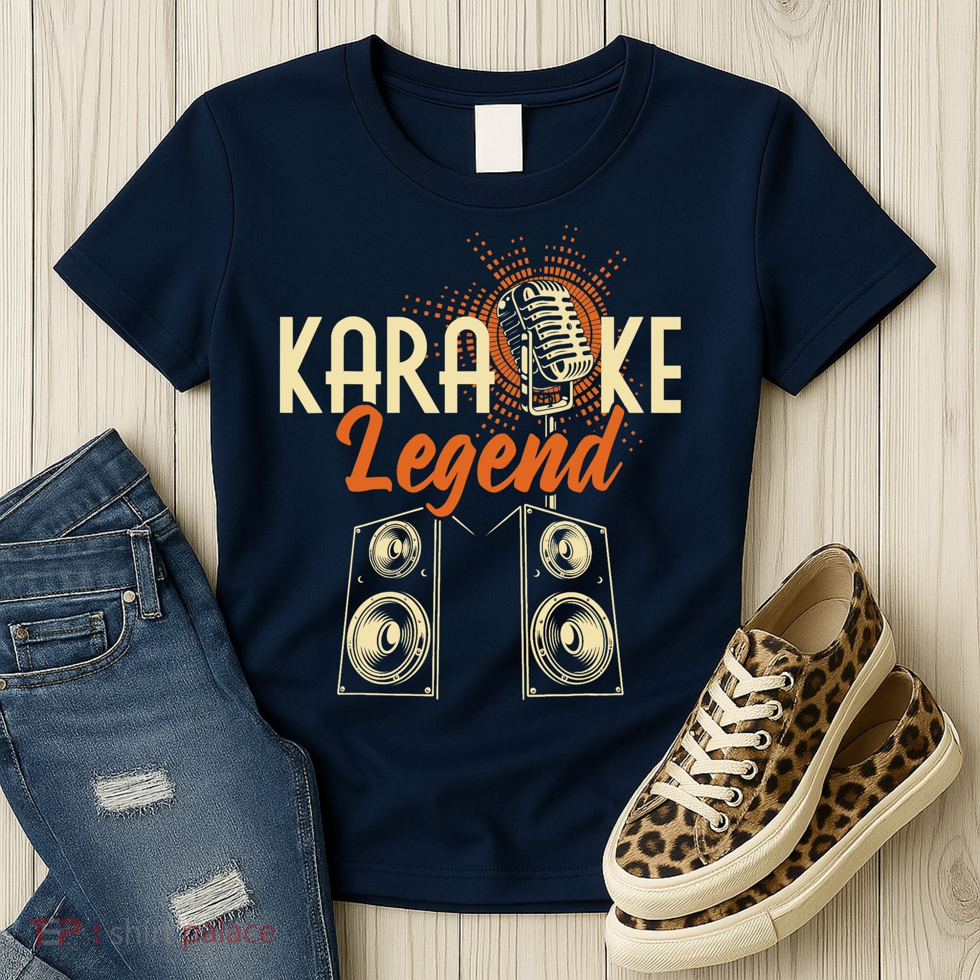 Karaoke Legend - Sing Music Bar Singer Singing Music Lover Women's T-Shirt