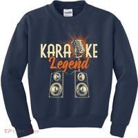 Karaoke Legend - Sing Music Bar Singer Singing Music Lover Kids Sweatshirt thumb 0