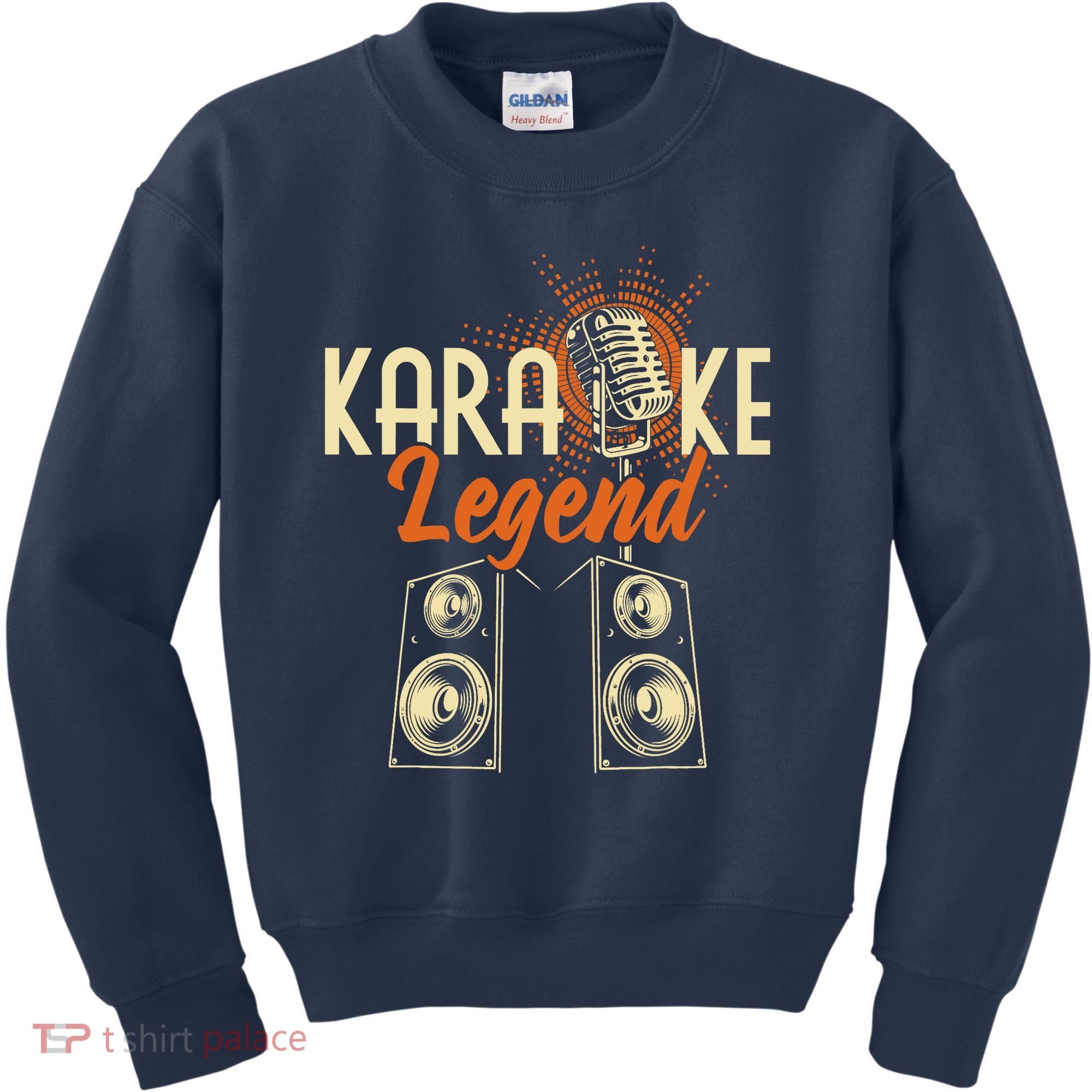 Karaoke Legend - Sing Music Bar Singer Singing Music Lover Kids Sweatshirt