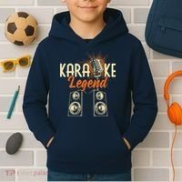 Karaoke Legend - Sing Music Bar Singer Singing Music Lover Kids Hoodie thumb 2