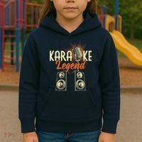 Karaoke Legend - Sing Music Bar Singer Singing Music Lover Kids Hoodie thumb 3
