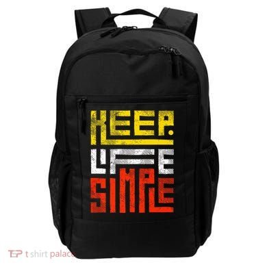 Keep Life Simple  Backpack