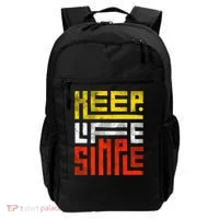 Keep Life Simple  Backpack thumb 0