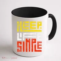 Keep Life Simple  Coffee Mug thumb 1