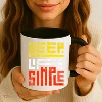 Keep Life Simple  Coffee Mug thumb 3
