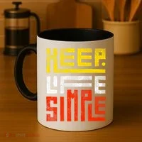 Keep Life Simple  Coffee Mug thumb 4