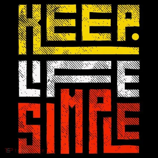 Keep Life Simple  Coffee Mug