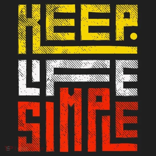 Keep Life Simple  Beanie