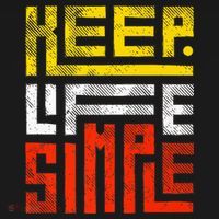 Keep Life Simple  Ornament thumb 1