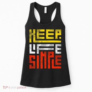 Keep Life Simple Women's Tank Top
