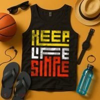 Keep Life Simple  Tank Top thumb 4