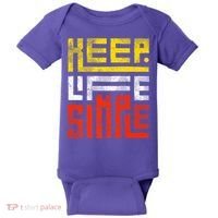 Keep Life Simple  Baby Bodysuit thumb 0
