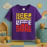 Keep Life Simple  Toddler T-Shirt thumb 3
