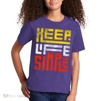 Keep Life Simple  Kids T-Shirt thumb 2