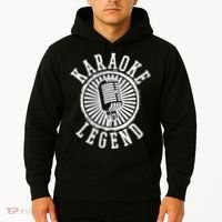 Karaoke Legend Singing Microphone Party Singer Gift Hoodie thumb 2