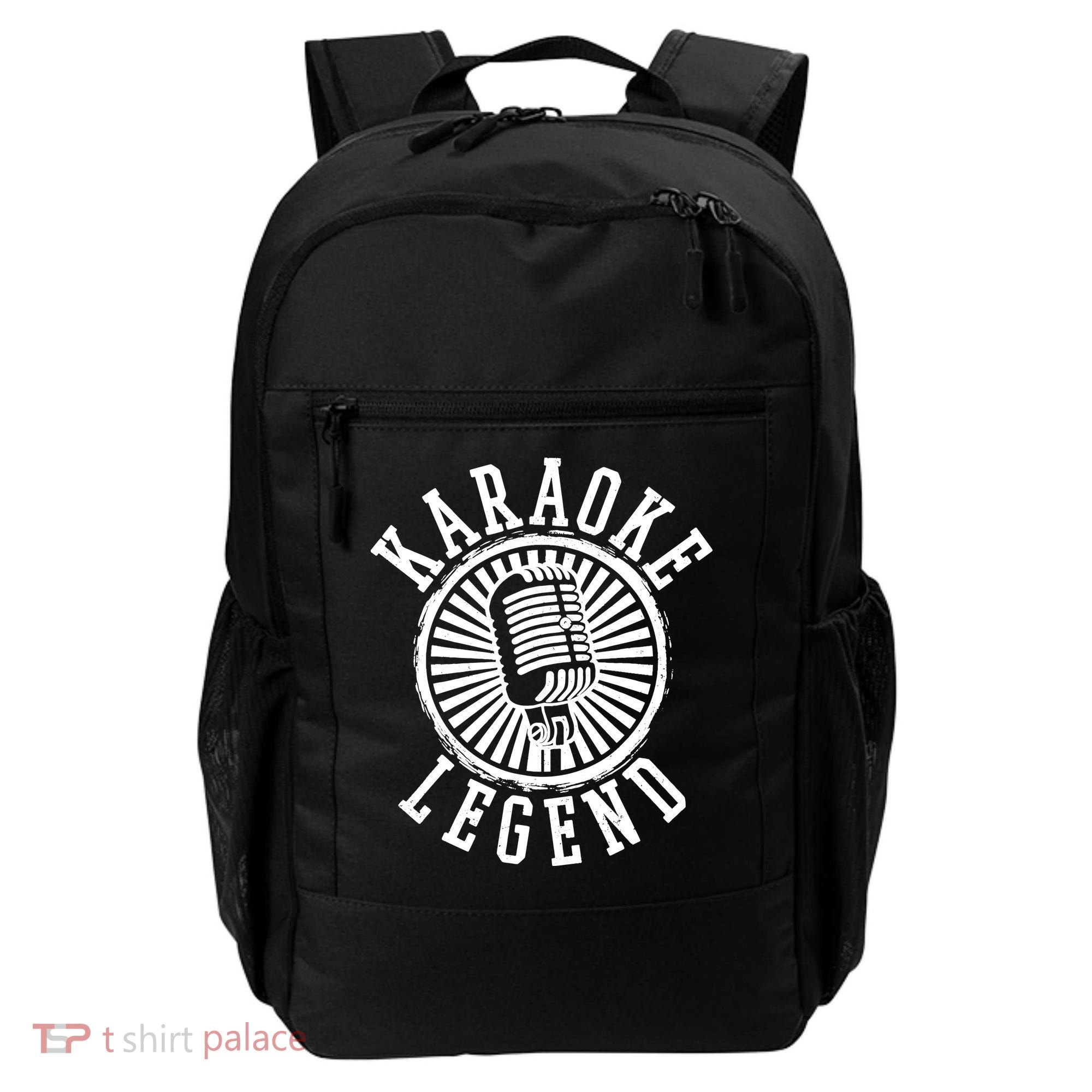 Karaoke Legend Singing Microphone Party Singer Gift Backpack