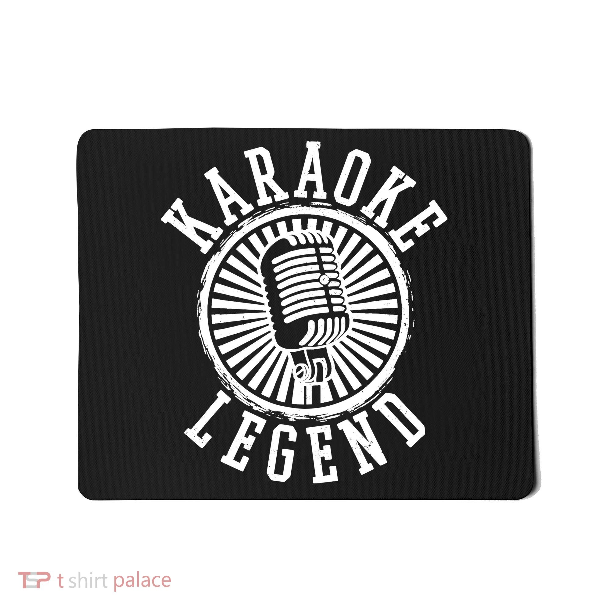 Karaoke Legend Singing Microphone Party Singer Gift Mousepad