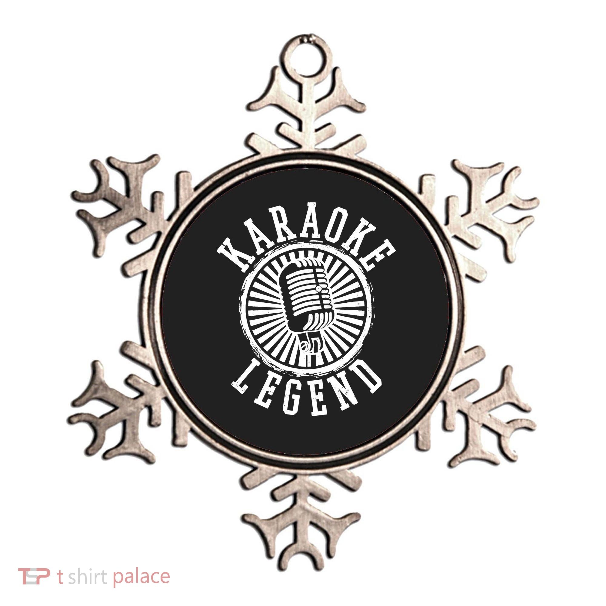 Karaoke Legend Singing Microphone Party Singer Gift Ornament