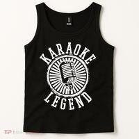 Karaoke Legend Singing Microphone Party Singer Gift Tank Top thumb 2