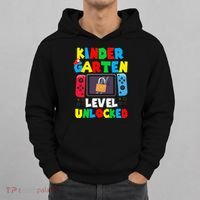 Kindergarten Level Unlocked Back To School First Day Gamer Gift Hoodie thumb 0