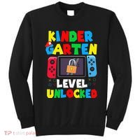 Kindergarten Level Unlocked Back To School First Day Gamer Gift Sweatshirt thumb 0
