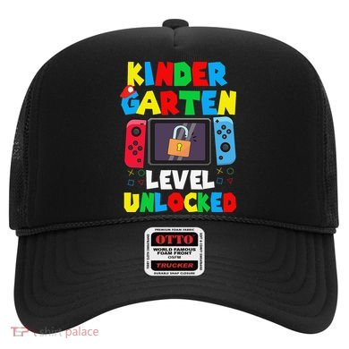 Kindergarten Level Unlocked Back To School First Day Gamer Gift Hat