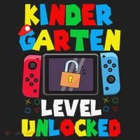Kindergarten Level Unlocked Back To School First Day Gamer Gift Hat thumb 2