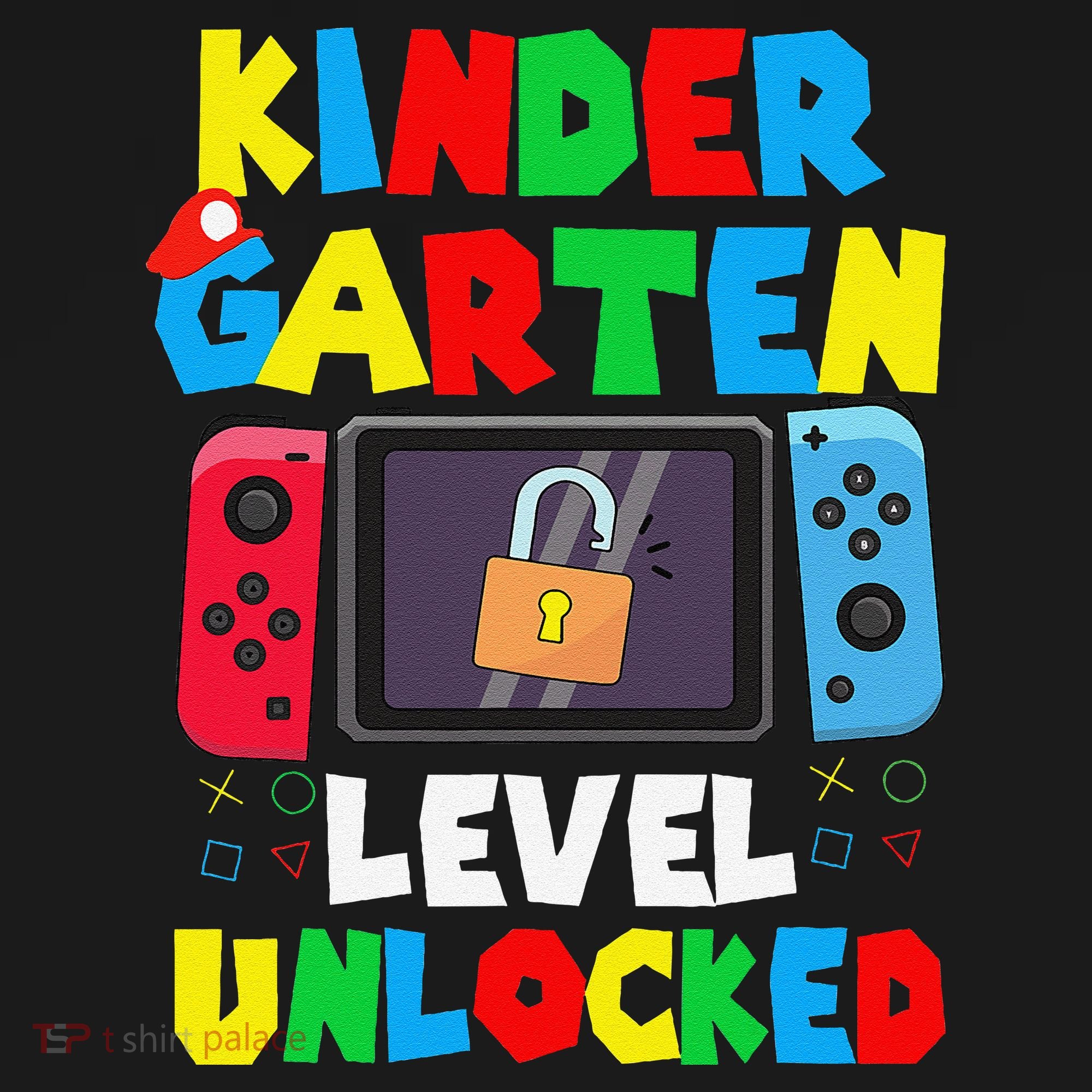Kindergarten Level Unlocked Back To School First Day Gamer Gift Visor