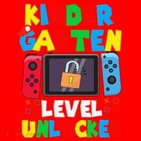 Kindergarten Level Unlocked Back To School First Day Gamer Gift Santa Hat thumb 1