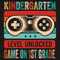 Kindergarten Level Unlocked Game On 1St Grade Video Gamer Meaningful Gift Bucket Hat thumb 4