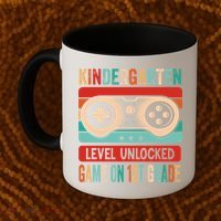 Kindergarten Level Unlocked Game On 1St Grade Video Gamer Meaningful Gift Coffee Mug thumb 2