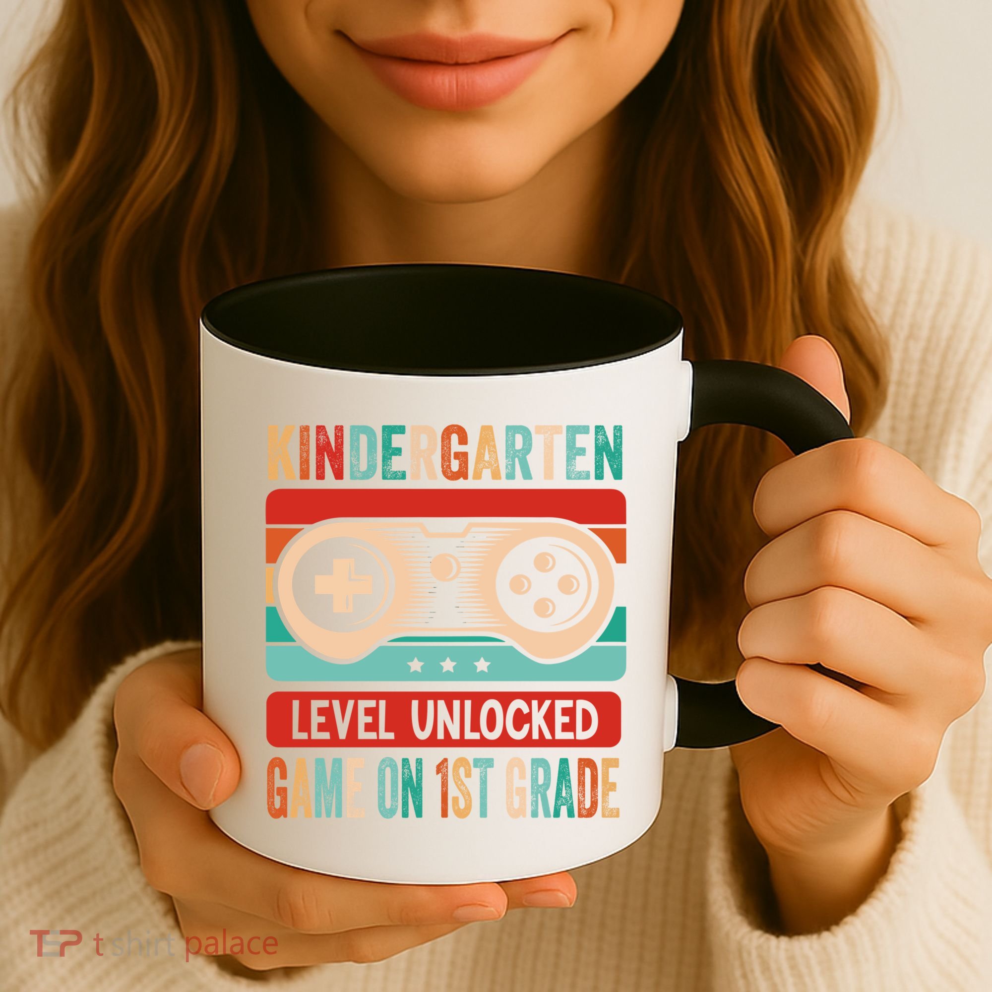 Kindergarten Level Unlocked Game On 1St Grade Video Gamer Meaningful Gift Coffee Mug
