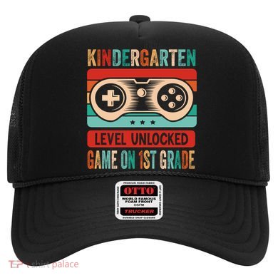 Kindergarten Level Unlocked Game On 1St Grade Video Gamer Meaningful Gift Hat
