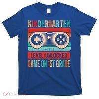 Kindergarten Level Unlocked Game On 1St Grade Video Gamer Meaningful Gift T-Shirt thumb 0