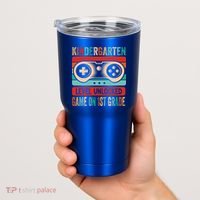 Kindergarten Level Unlocked Game On 1St Grade Video Gamer Meaningful Gift Tumbler thumb 2