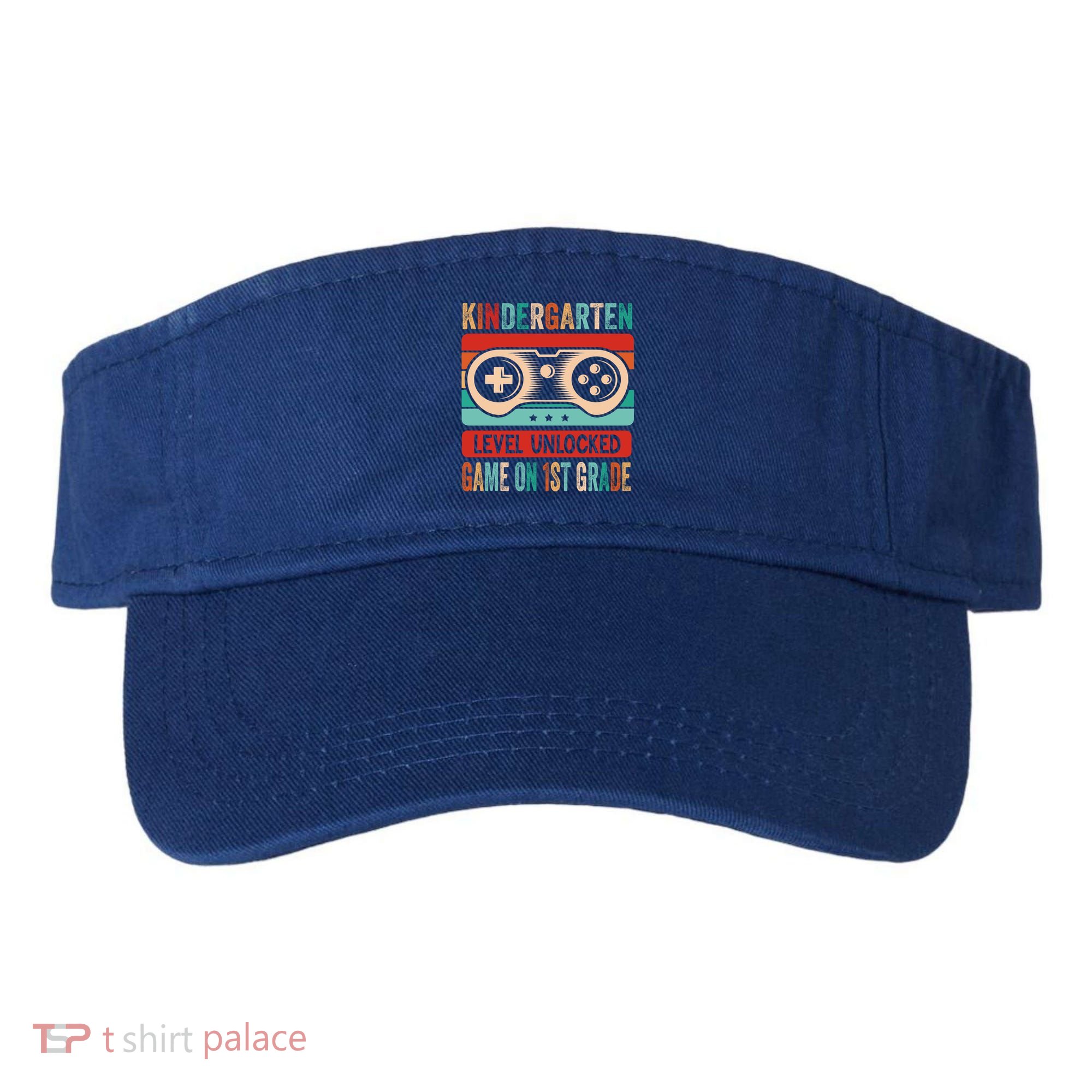 Kindergarten Level Unlocked Game On 1St Grade Video Gamer Meaningful Gift Visor