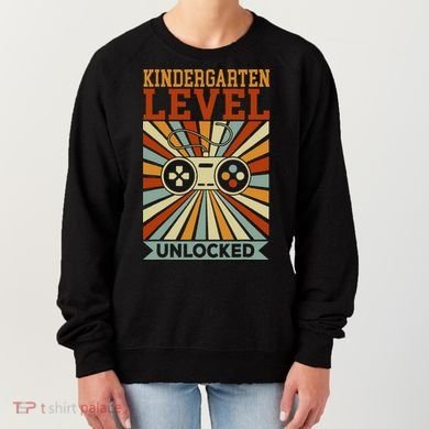 Kindergarten Level Unlocked Back To School Kindergarten Women's Sweatshirt