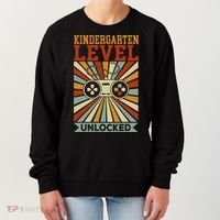 Kindergarten Level Unlocked Back To School Kindergarten Women's Sweatshirt thumb 0