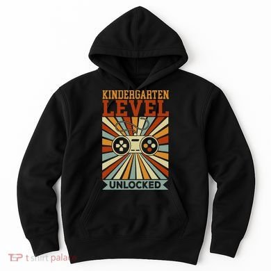Kindergarten Level Unlocked Back To School Kindergarten Hoodie