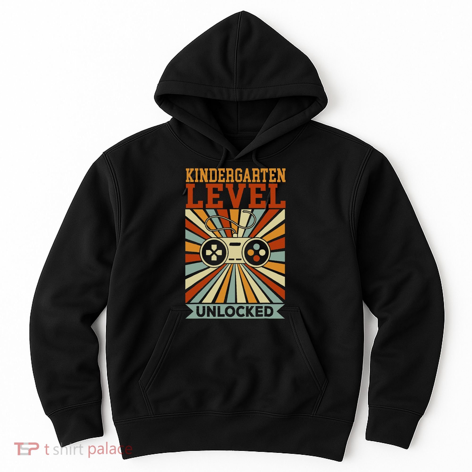 Kindergarten Level Unlocked Back To School Kindergarten Hoodie