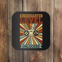 Kindergarten Level Unlocked Back To School Kindergarten Coaster thumb 0