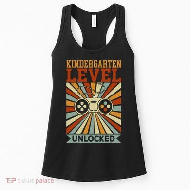 Kindergarten Level Unlocked Back To School Kindergarten Women's Tank Top