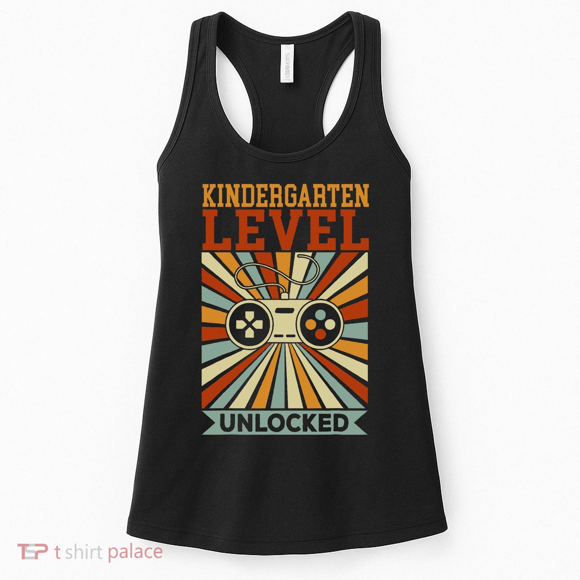 Kindergarten Level Unlocked Back To School Kindergarten Women's Tank Top