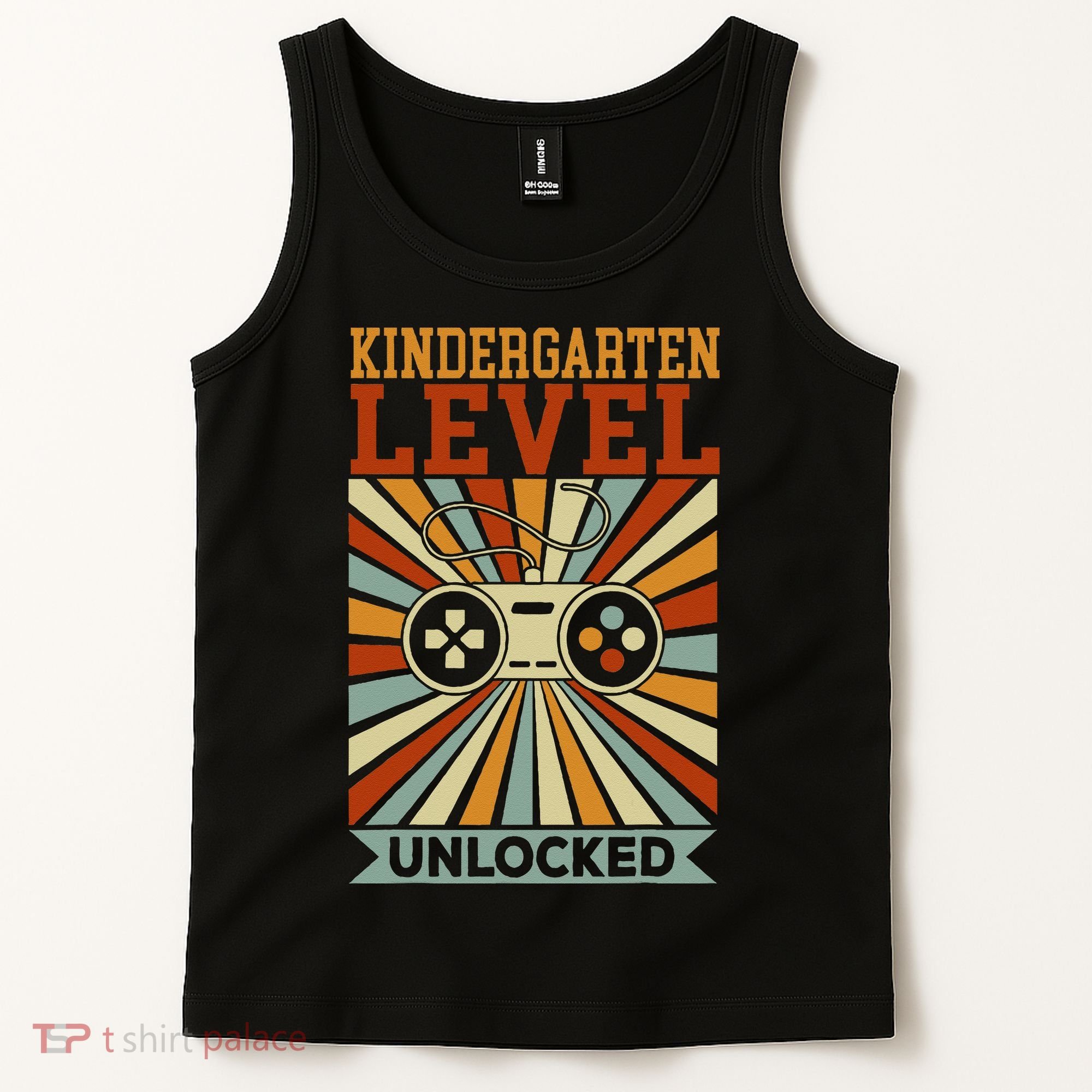 Kindergarten Level Unlocked Back To School Kindergarten Tank Top
