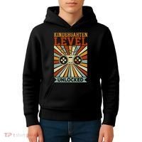 Kindergarten Level Unlocked Back To School Kindergarten Kids Hoodie thumb 4
