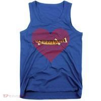 Kuhli Loach Valentines Day Fish Love Fingerprint Cool Gift Tank Top thumb 0