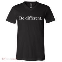 Kendrick Lamar Wearing Be Different V-Neck T-Shirt thumb 0